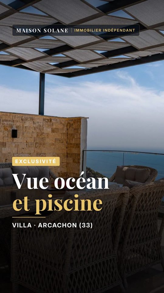 Démo Maison Solane : visite cinématique d’une villa avec terrasse et vue sur l’océan.